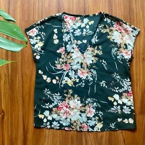 Womens Floral Blouse